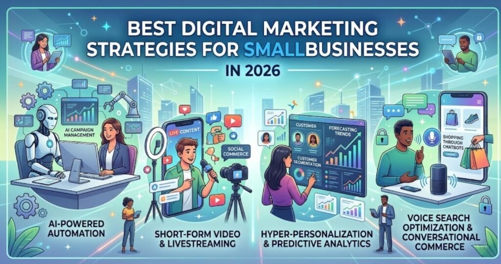 Best Digital Marketing Strategies for Small Businesses in 2026
