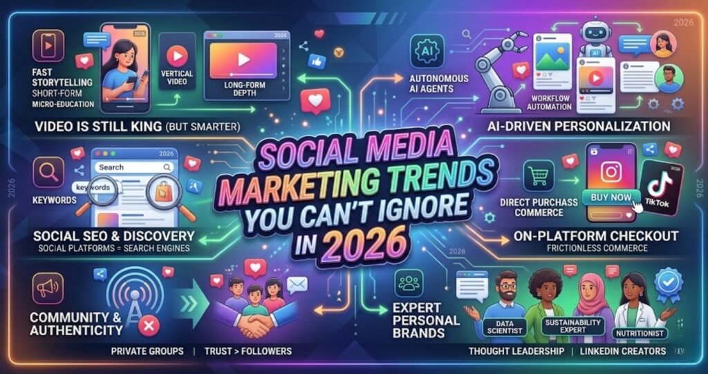 Social Media Marketing Trends You Can’t Ignore in 2026