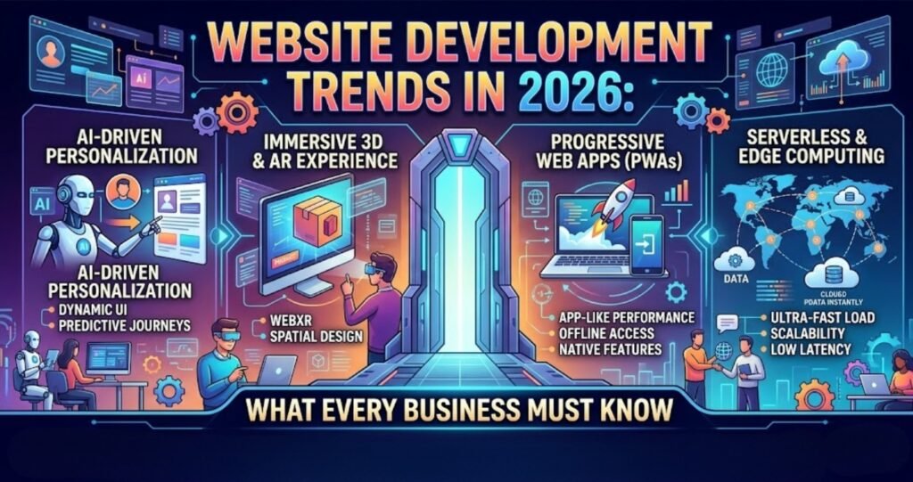 Website Development Trends in 2026: What Every Business Must Know