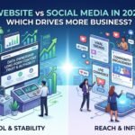 Website vs Social Media in 2026: Which Drives More Business?