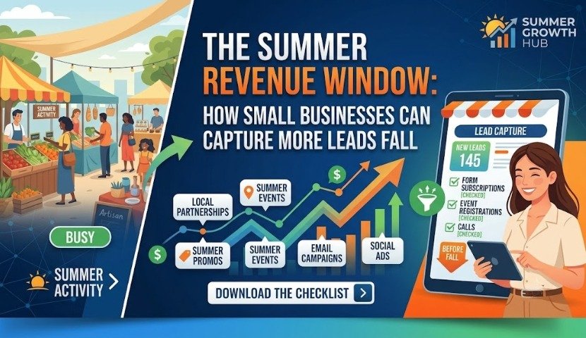 The Summer Revenue Window: How Small Businesses Can Capture More Leads Before Fall