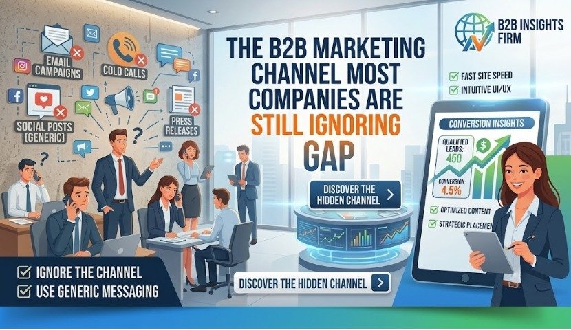 The B2B Marketing Channel Most Companies Are Still Ignoring