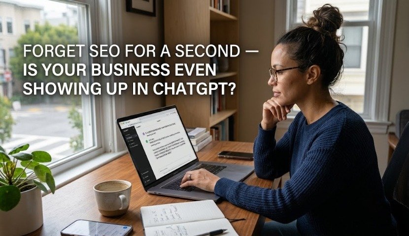 Forget SEO for a Second — Is Your Business Even Showing Up in ChatGPT?